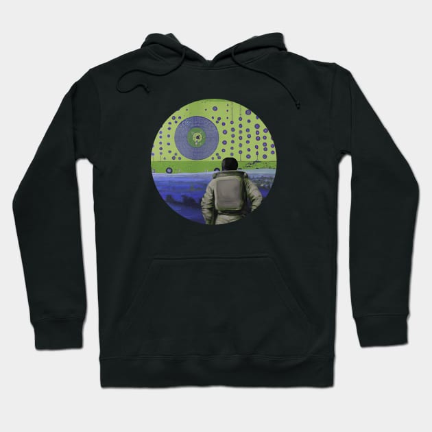 Hallucinating Astronaut 4 Hoodie by Tirsatns Stuff